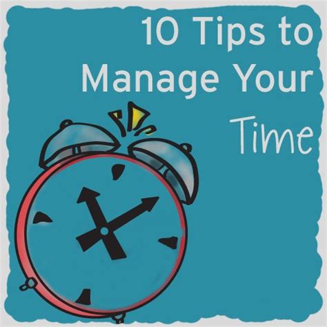 10 Time Management Tips