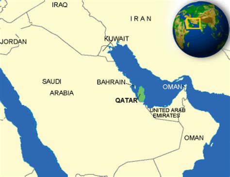 Qatar Country Map Qatar Is A Puzzle Sheldon Kirshner Qatar Is A