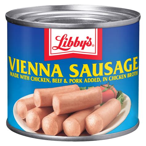 Libbys Vienna Sausage In Chicken Broth Canned Sausage 46 Oz Brickseek