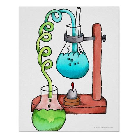 Chemistry Experiment Poster Zazzle Chemistry Experiments Chemistry