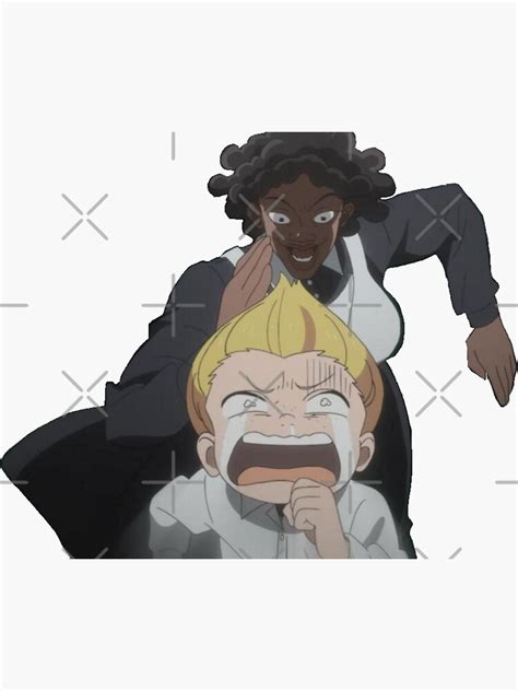 Sister Krone Chasing Promised Neverland Sticker For Sale By Bestofmangaa Redbubble