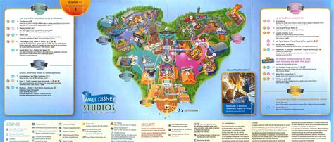 Plan Des Parcs Disneyland Paris Programme Disneyland