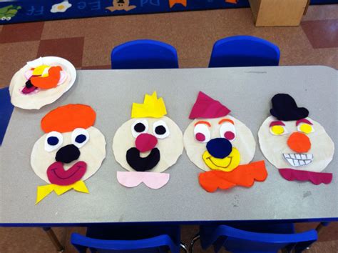 Purim Build A Clown Purim Crafts Purim Preschool Purim