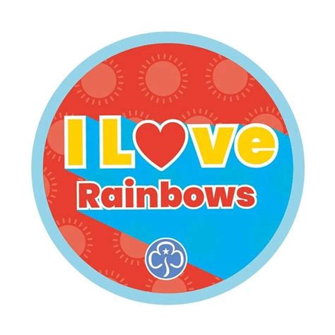Rainbows Olivia Metal Badge I 4adventurers