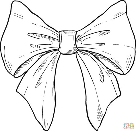 Cute Bow Coloring Page Free Clip Art Ribbon Bow Color Vrogue Co