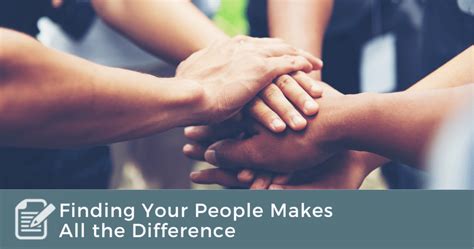Finding Your People Makes All The Difference Coach Approach Ministries