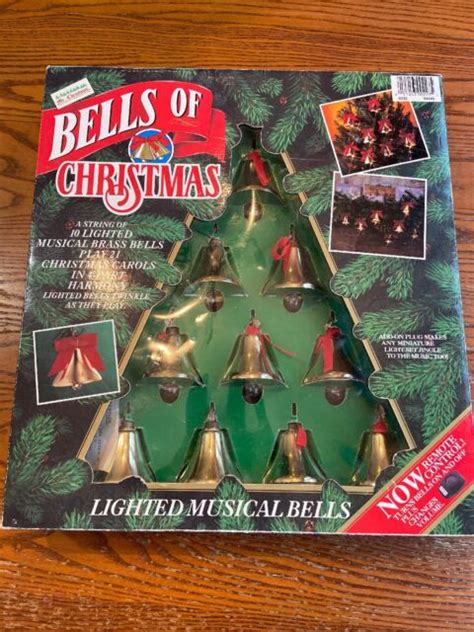 Mr Christmas Bells Of Christmas 10 Lighted Musical Bells 21 Songs 1992