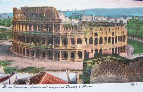 Vintage Travel Postcard Rome Italy