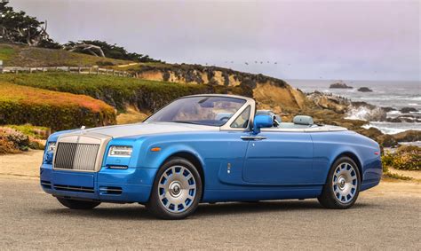Rolls Royce Phantom Drophead Coupe Waterspeed Collection Makes Na Debut At Pebble Beach