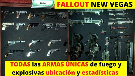 Fallout New Vegas Armas Nicas Localizaci N Todas Las Armas Explosivas