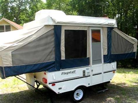 2009 Flagstaff Popup Camper Exterior View - YouTube