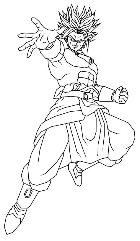 Download dragon ball drawings to print and color. Broly SSJ2 by theothersmen on DeviantArt