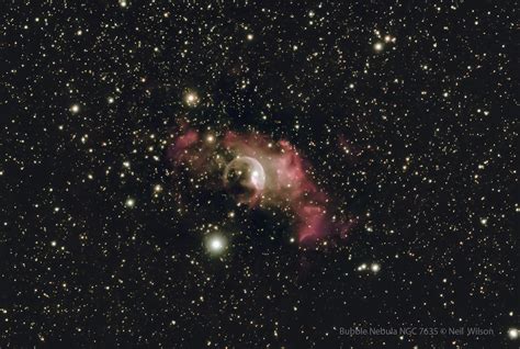 Bubble Nebula Ngc Ngc Also Known As The Bubble Flickr