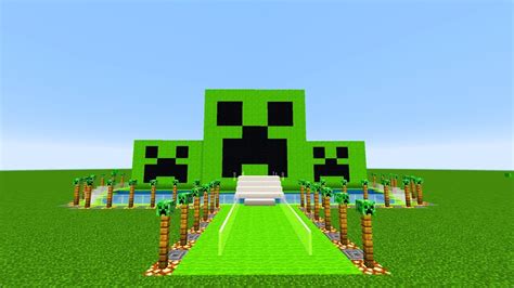 I Made Creeper House Minecraft Youtube