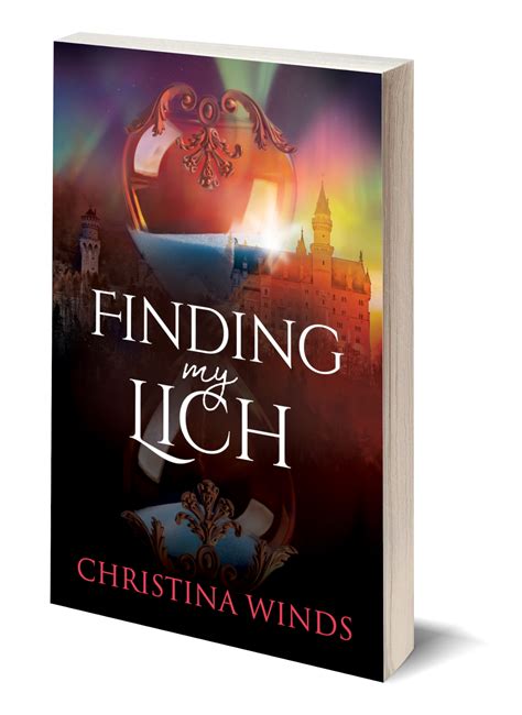 Finding My Lich Book Cover 3d W Shadow Christina Winds