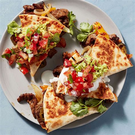 30 Minute Steak Quesadillas Are Topped With All The Goods Recipe
