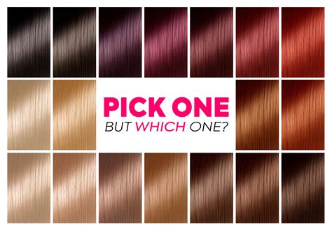Warm Skin Tone Hair Color Chart