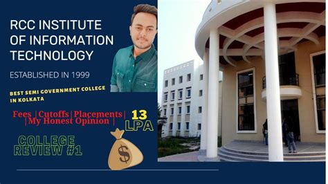 Rcc Institute Of Information Technology Rcciit Cutoffs Placements