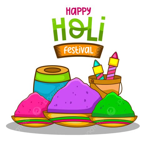 Happy Holi Festival Vector Art Png Happy Holi Festival Of Color Holi