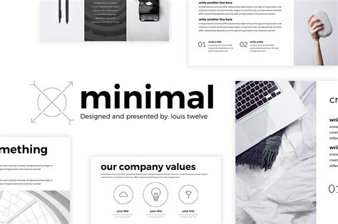 The Top 27 Free Minimal Powerpoint Templates 2019