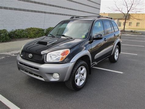 2005 Toyota Rav4 S Awd Low Miles Loaded Black Rare Find Extra Clean