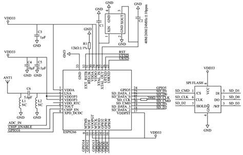Esp8266 Module Circuit Diagram Download Scientific Diagram
