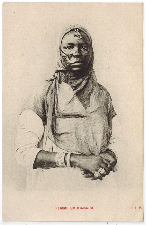 Soudanian Woman Soudansudan Africa 191020s