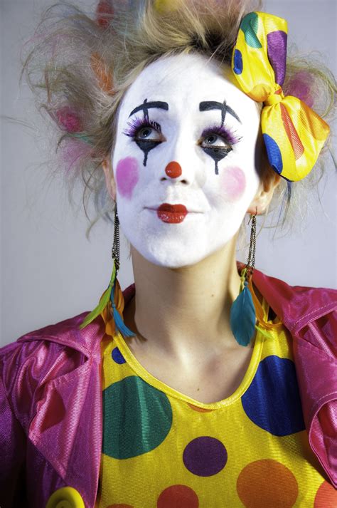 Cute Clown Female Clown Clown Faces Cute Clown
