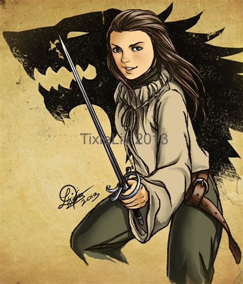 Arya Stark By Tixielix On Deviantart Arya Stark Art Arya Stark Game