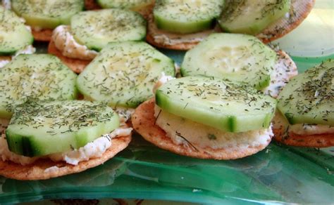 Cucumber And Cream Cheese Appetizers Recipes Recipe