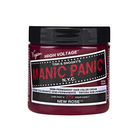 Manic Panic New Rose Semi Permanent Hair Colour Cream Efx Hair And Beauty