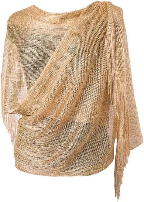 Amazon Com Missshorthair Sparkle Shawls And Wraps For Evening Dresses
