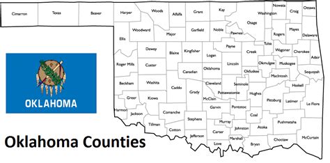 Dry Counties In Oklahoma Map Map