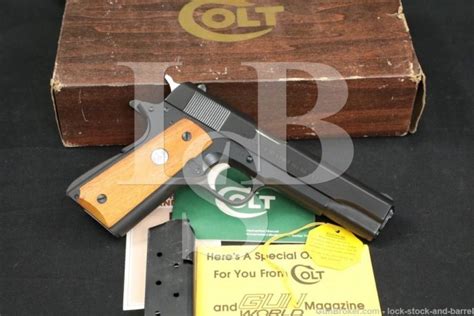 Colt Series 70 Mk Iv Government Model 1911 45 Acp Semi Auto Pistol