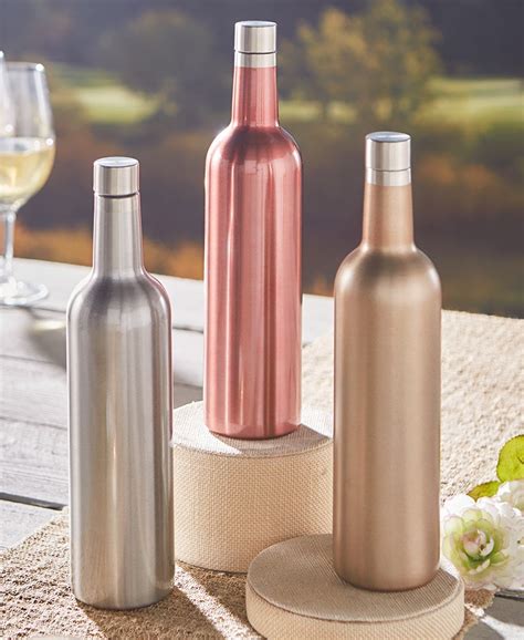 Rose Gold Wine Cooler Insulated Stainless Steel Wine Bottledouble Wall
