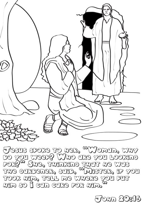 There are so many great stories of jesus in the bible. Easter coloring page for kids. Easter Sunday School ...