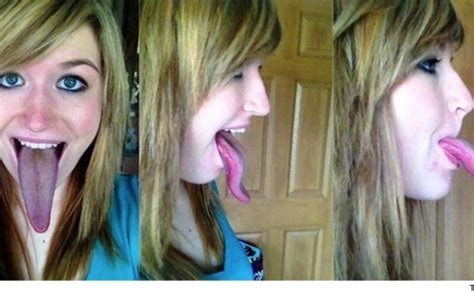 This Womans Freakishly Long Tongue Probably Makes Her A Popular Dating Target Campus Circle