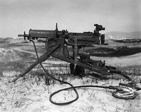 World War I Machine Gun A German 68 Machine Gun Photos Framed
