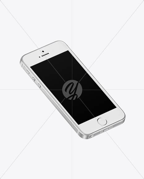Free Isometric Apple Iphone Se Mockup Psd Mockups Creative Premium