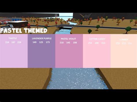 Bloxburg Color Codes Rgb Pastel Purple Bloxburg Color Codes The Combo