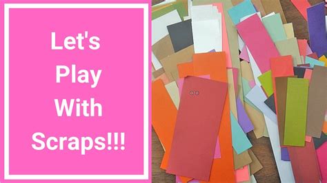 Using Up My Paper Scraps Series Part 1 Sorting Cards And Scrapbook