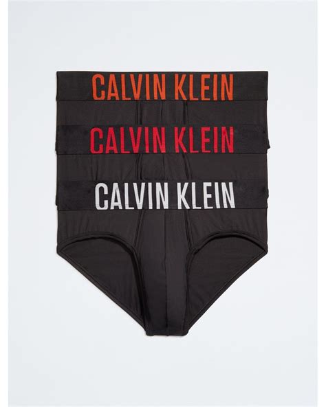 Calvin Klein Intense Power Micro 3 Pack Hip Brief For Men Lyst