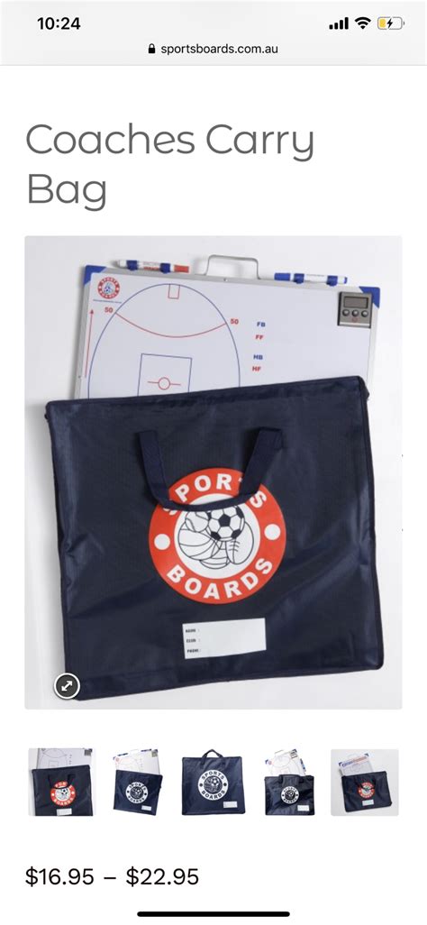 Sportsboards Coaches Carry Bag For Pro Board Leading Edge Sport