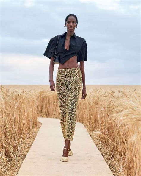 Jacquemus Brings Fashion Show To Idyllic Wheat Field