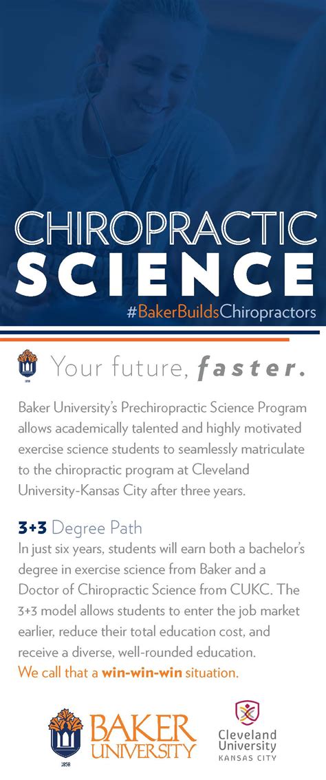 Chiropractic Science Program Baker University