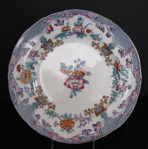 Antique cupboard is the place to find sterling silver flatware, and silverware. Minton Plate, Floral Transferware, New Stone, Antique 19th ...