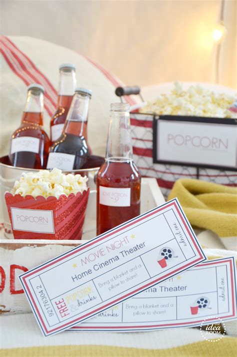 Movie Night Printables - The Idea Room