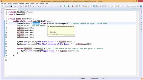 Java Essentials The Queue In Java Youtube