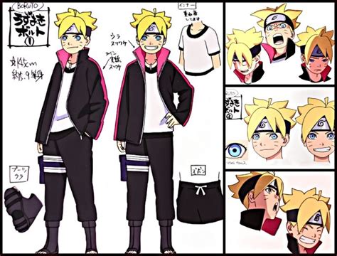 Boruto Naruto The Movie Artwork And Character Designs On Metal Lee Rock