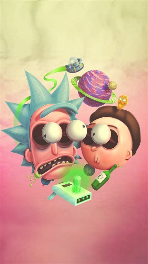 Official rick and morty merchandise can be found at zen monkey studios, and at ripple junction. خلفيات Rick And Morty ~ خلفيات للجوال